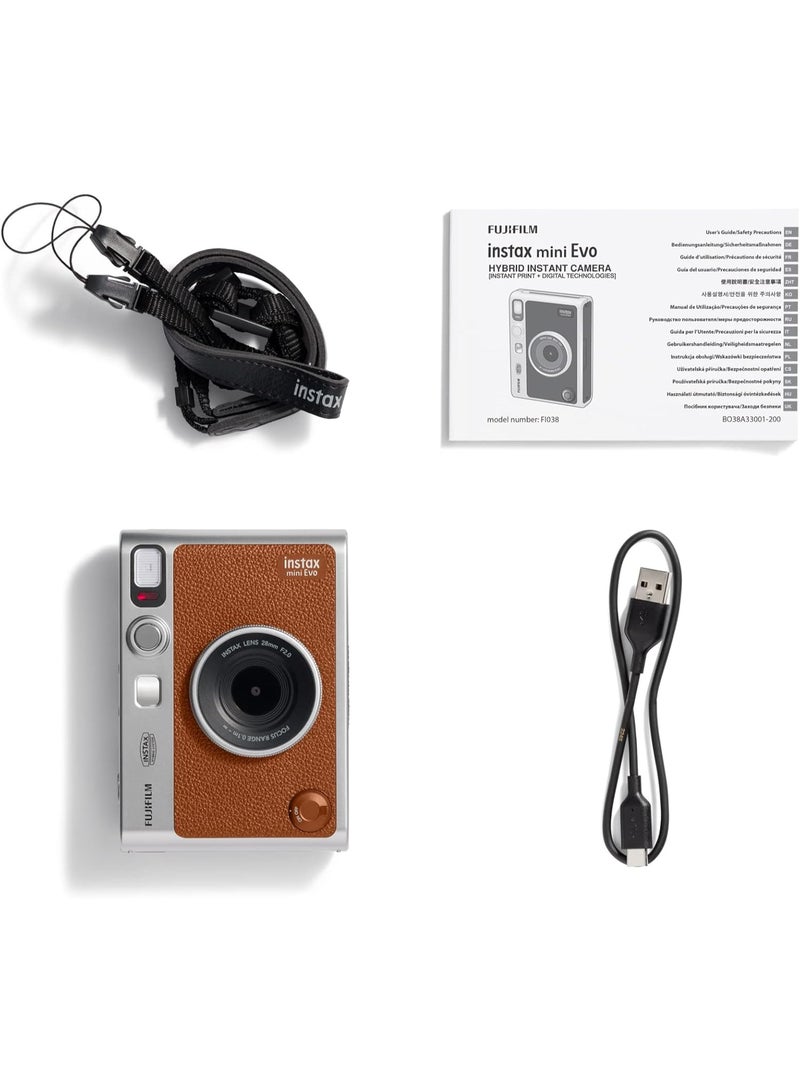 Generic Fujifilm Instax Mini Evo - Brown - Image 2