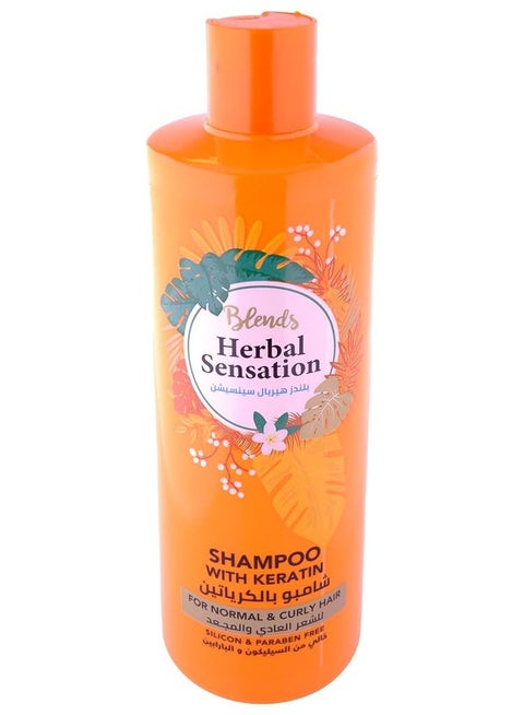 شامبو بالكيراتين للشعر العادي والمجعد، 600 مل