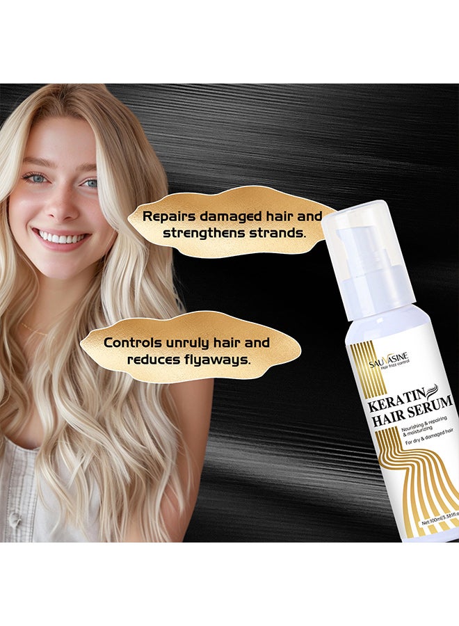 SAUVASINE Keratin Hair Serum 100ml - Image 3