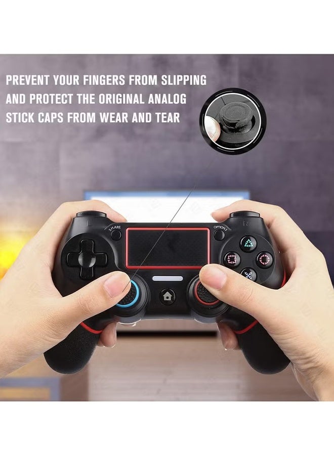 An 6 Pairs Thumb Grips Silicone, Analog Controller Joystick Thumb Stick Cap, Two-Color Handle Silicone Cap, Compatible with PS5 PS4 PS3 PS2 Xbox 360 Xbox One Controllers - Image 4