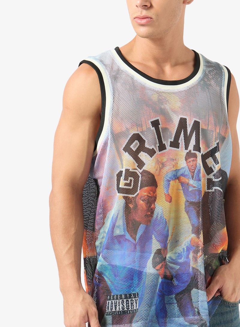 Grimey 100 Miles Relaxed Basketball Jersey - Image 3