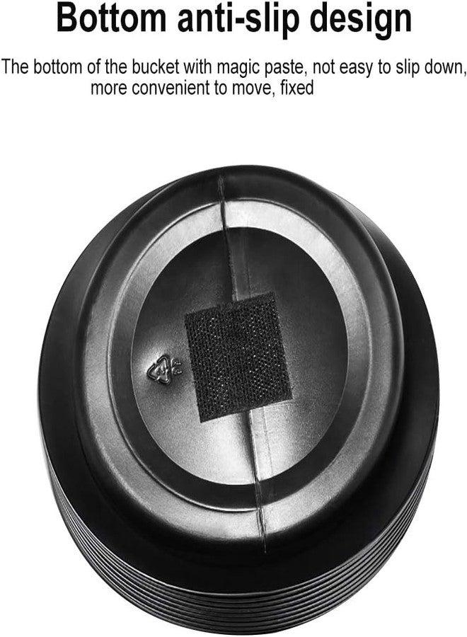 Drumstone 𝟏𝟓-𝐘𝐞𝐚𝐫 𝐖𝐚𝐫𝐫𝐚𝐧𝐭𝐲 Foldable Storage Bucket for Car Travel, Mini Portable Dustbin for Kitchen, Bathroom & Camping, Compact & Lightweight Solution for Home & Outdoors - Image 3