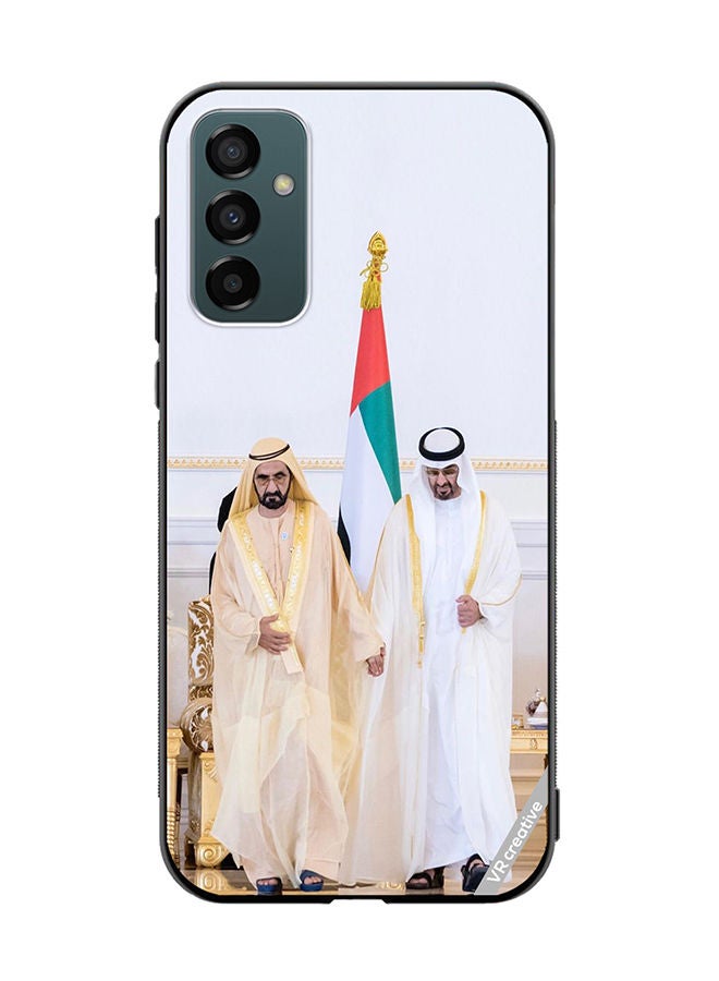 VR CREATIVE Protective Case Cover For Samsung Galaxy F23 Sheikh Mohamed Bin Zayed Al Nahyan And Sheikh Mohammed Bin Rashid Al Maktoum Design Multicolour - Image 1