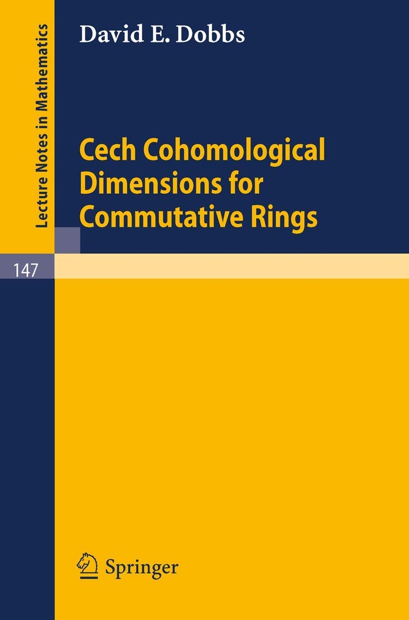Cech Cohomological Dimensions for Commutative Rings 