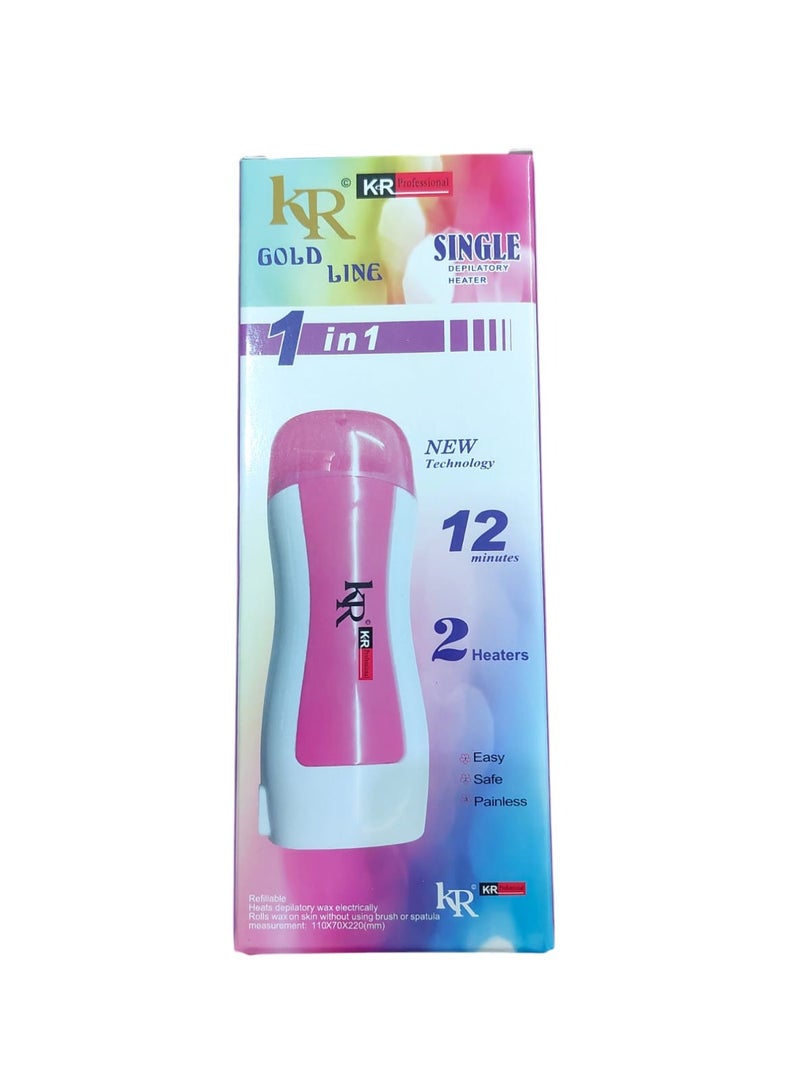 KR Goldline Wax Machine Pink/White - Image 2