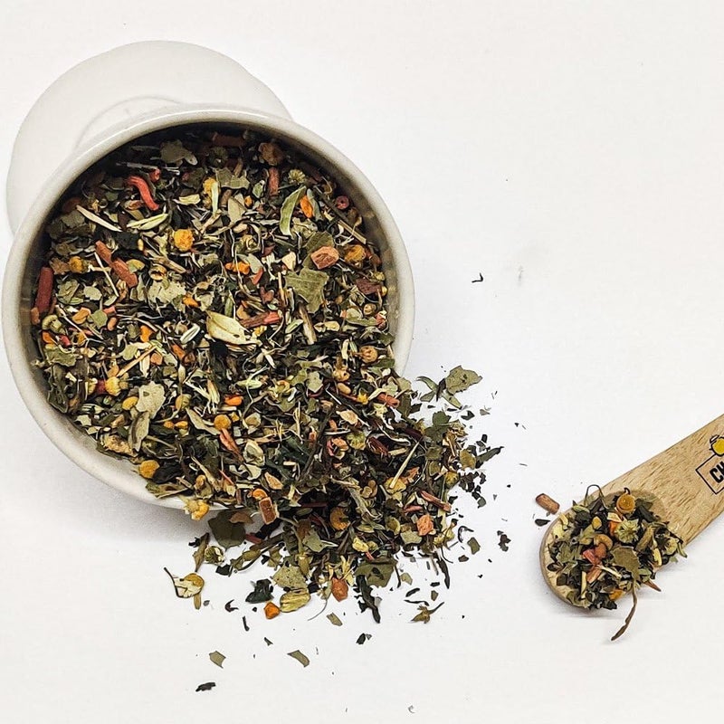 CHAIOM Women Wellness Herbal Tea Tisane - 100gm loose tea - Image 5