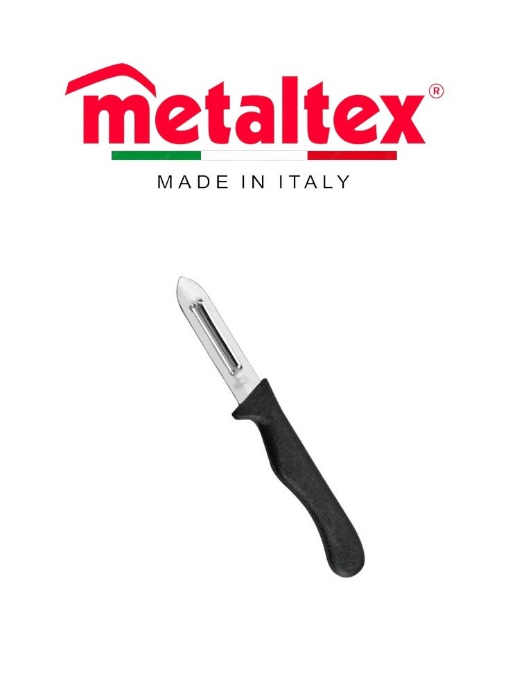 Metaltex - Metaltex Basic Vegetable Peeler – 17cm, Stainless Steel Blade with PP Handle - Image 1