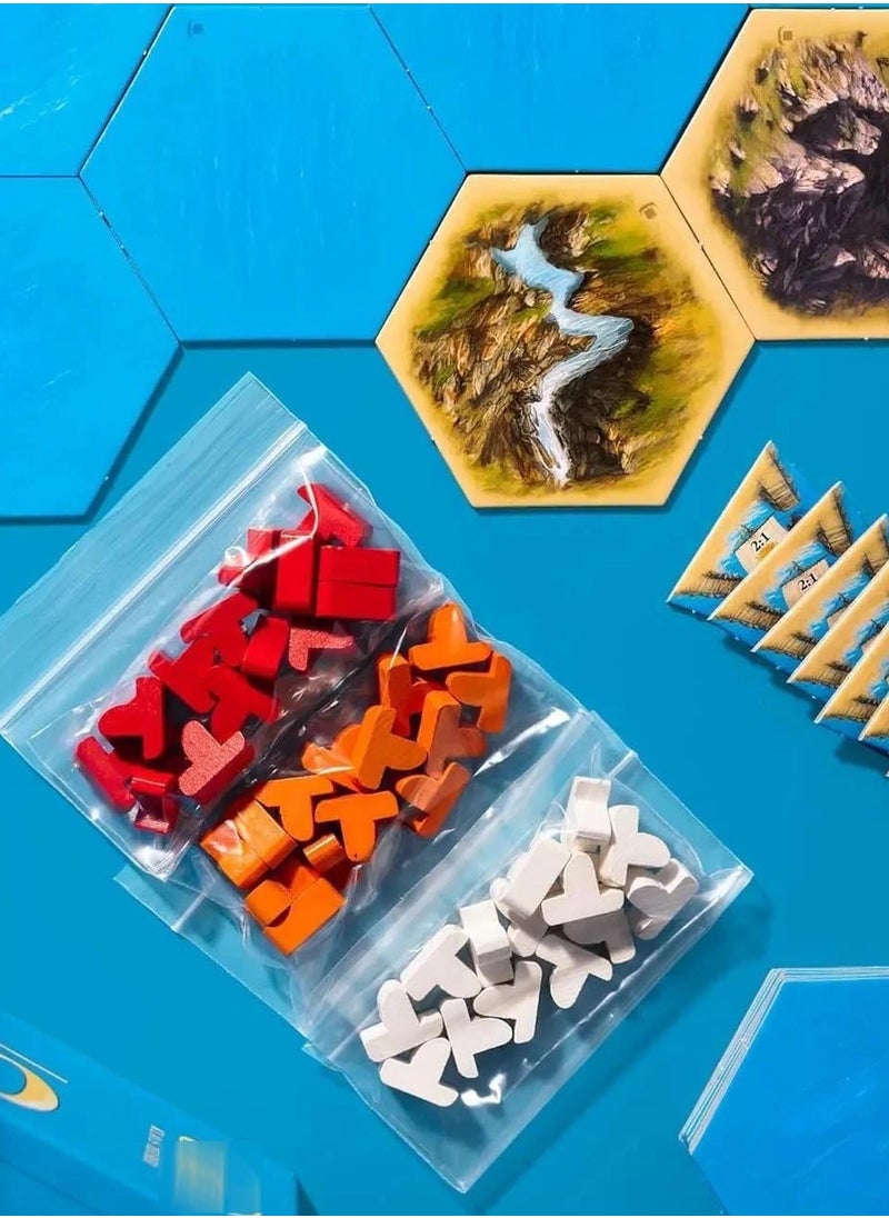 Klaus - Catan Seafarers 3-4 Players,Catan Ocean Edition Basic Game, Catan English Version, Puzzle Casual Card Board Game - Image 1