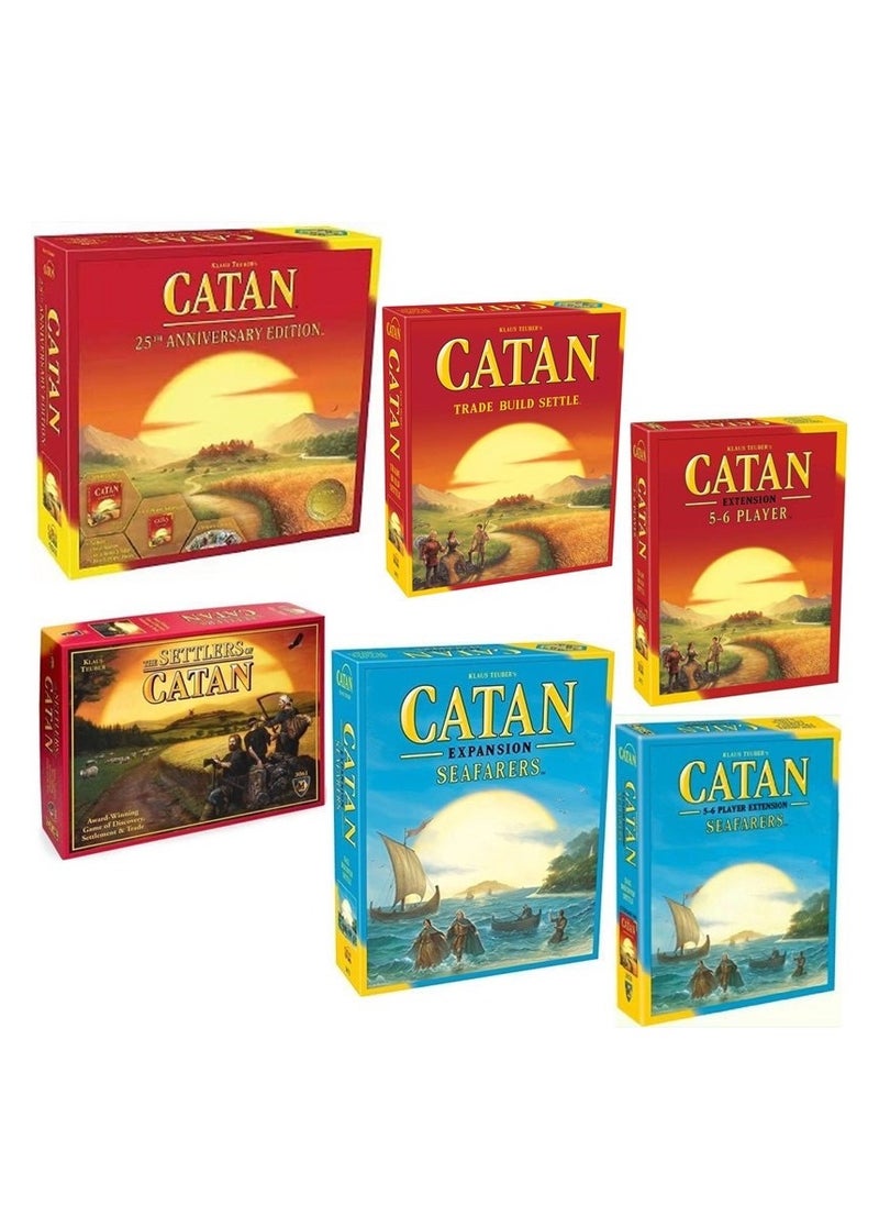 Klaus - Catan Seafarers 3-4 Players,Catan Ocean Edition Basic Game, Catan English Version, Puzzle Casual Card Board Game - Image 1