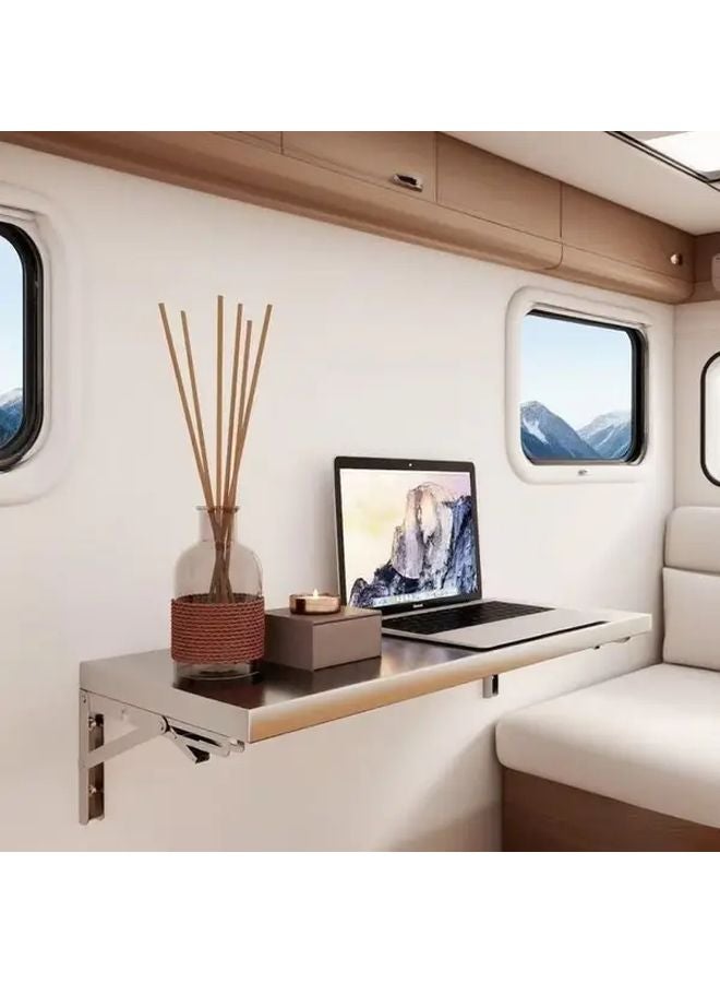 1pc Wall Mounted Folding Table Stainless Steel Bracket For RV And Home Improvement - Image 5