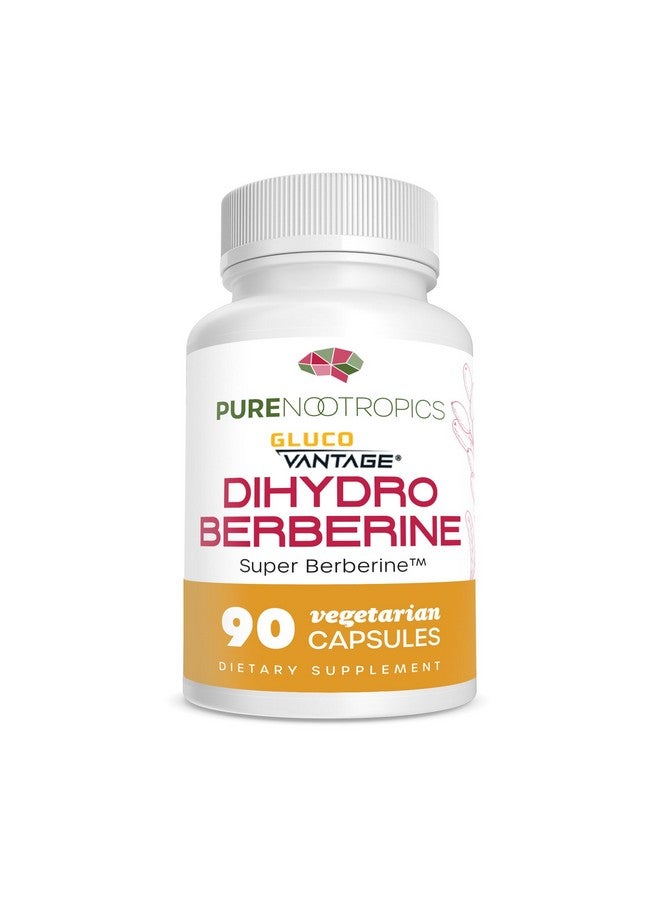Pure Nootropics Pure Nootropics - Dihydroberberine Supplement (GlucoVantage) 100 mg, 90 Capsules | Super Berberine - Image 1