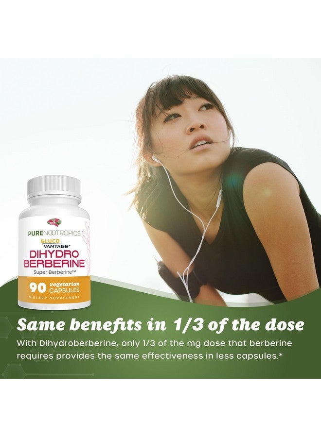 Pure Nootropics Pure Nootropics - Dihydroberberine Supplement (GlucoVantage) 100 mg, 90 Capsules | Super Berberine - Image 5