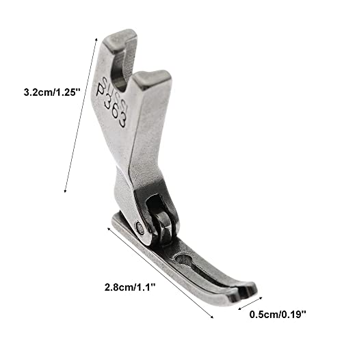 Hicello Industrial Sewing Machine Presser Foot P363 1PCS Compatible with Brother Brand Flat Bed Sewing Machine - Image 2