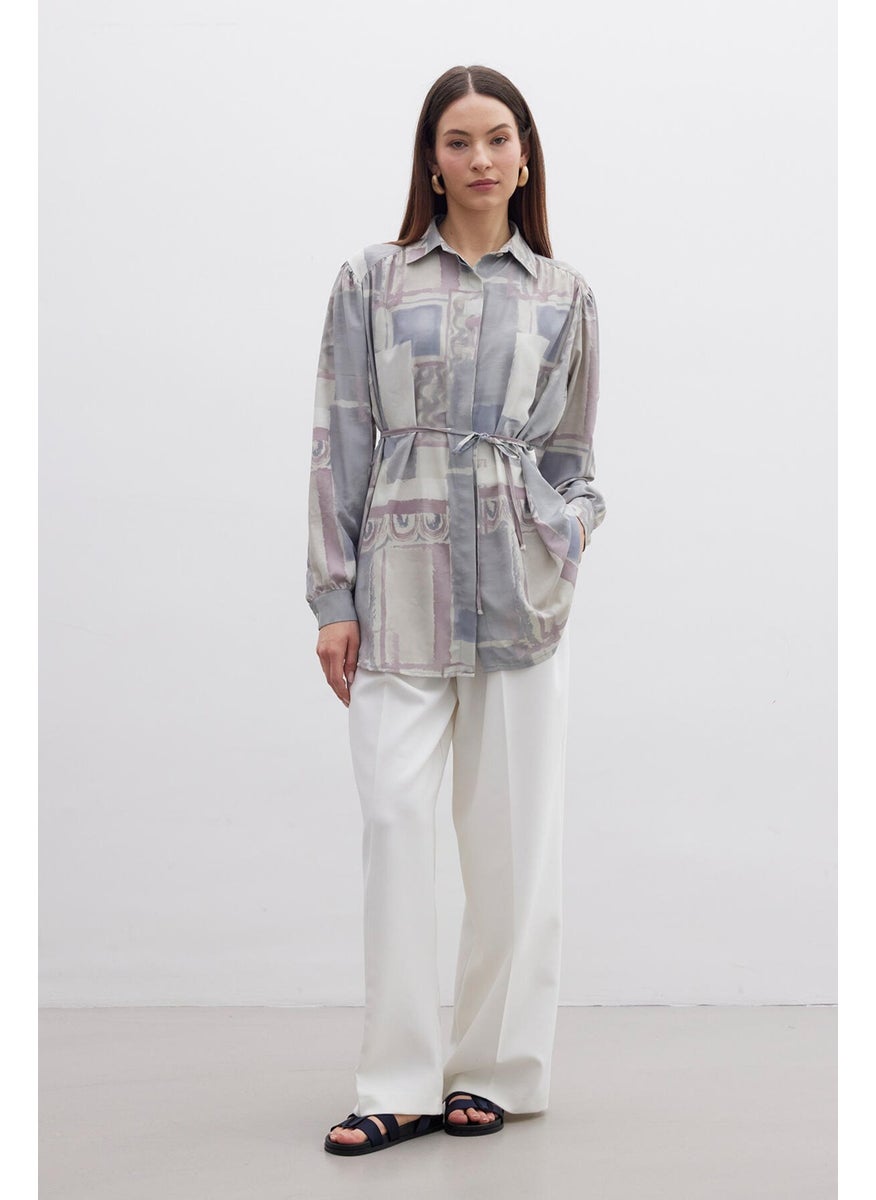 Manuka Patterned Shirt Rustic  - Image 1