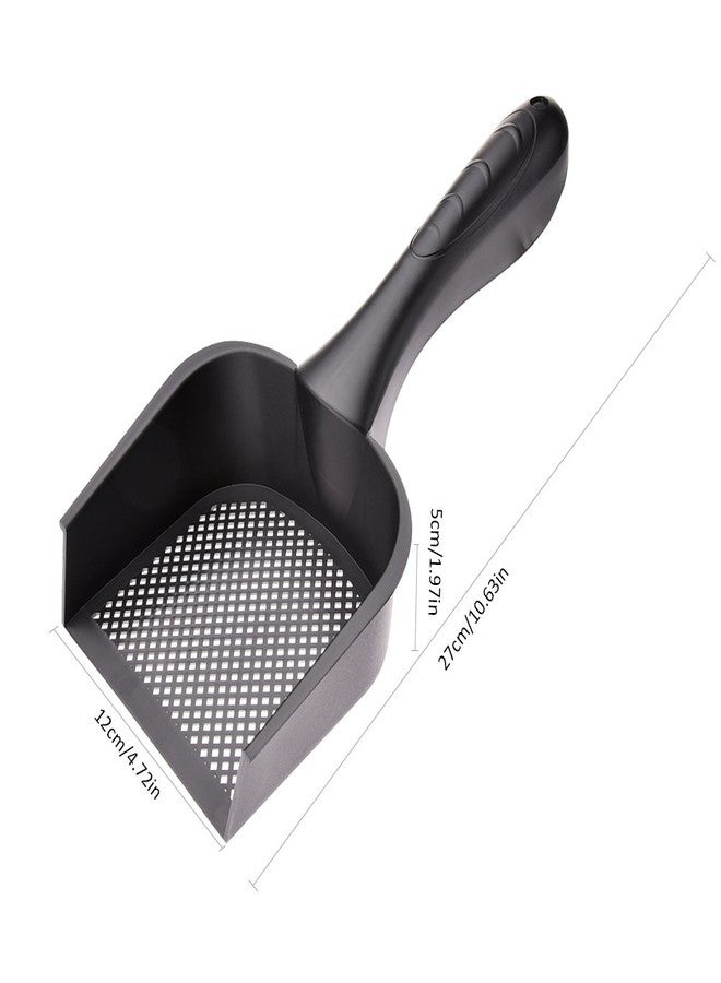 Slaige wonderfulwu Cat Litter Scoop with Handle Small Hole, Reptile Litter Cleaner Scoop - Image 2