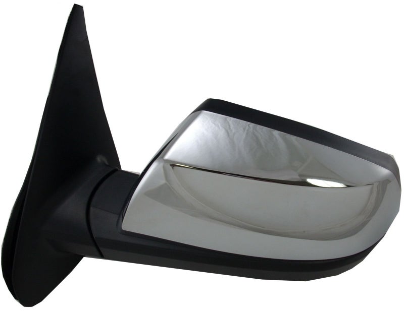 TRQ Left Mirror Mirror Cap Manual with Chrome Cover Drivers Side Compatible with 2008-2013 Toyota Sequoia 2007-2013 Tundra - Image 4