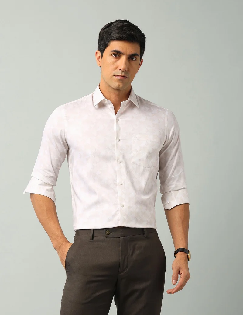 Arrow Geometric Printed Regular Shirt