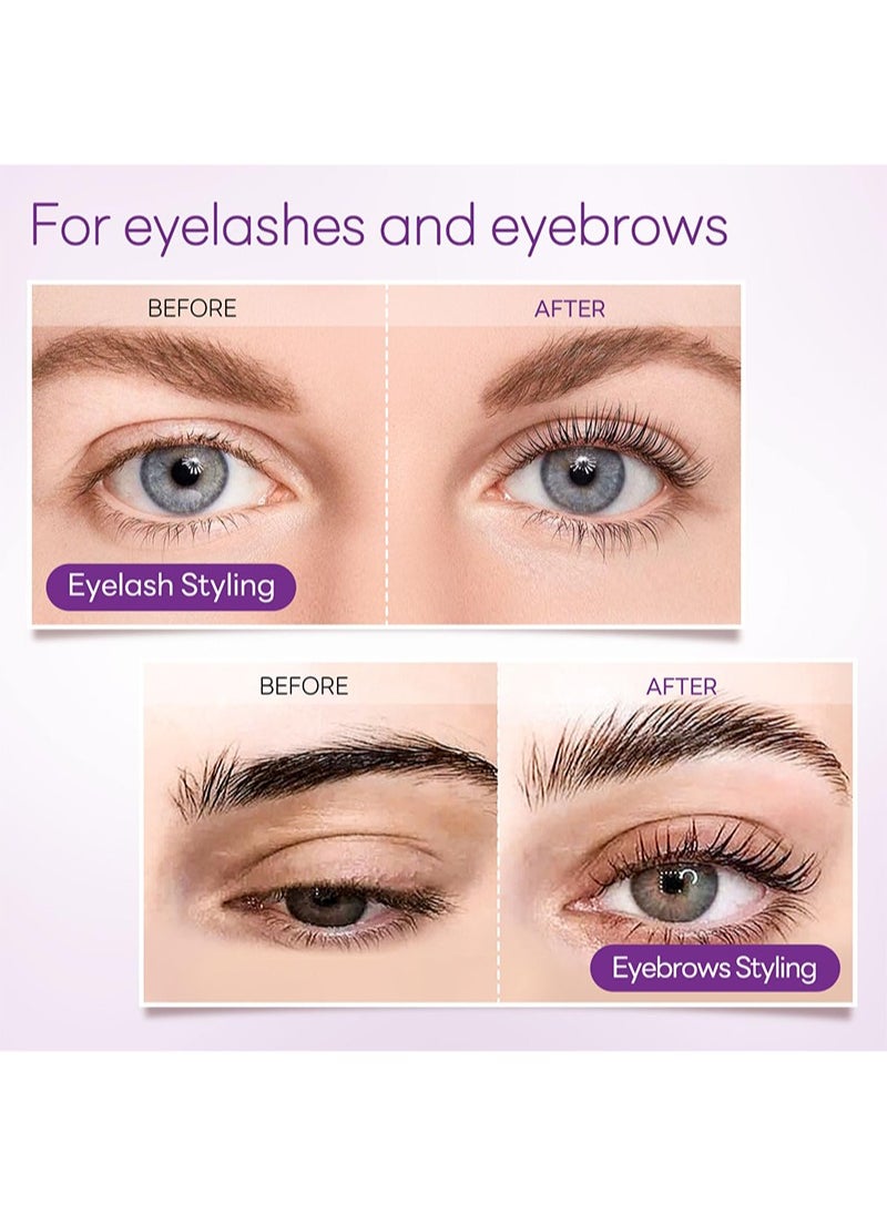 ACTROL Lash Glue Balm,Lash Lift Gel Eyelash Lift Perm for Lash and Brow Lifting Strong Hold 10g Purple Lavender  - Image 3
