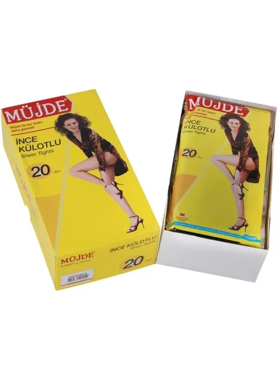 Müjde Thin Pantyhose 6 Pack