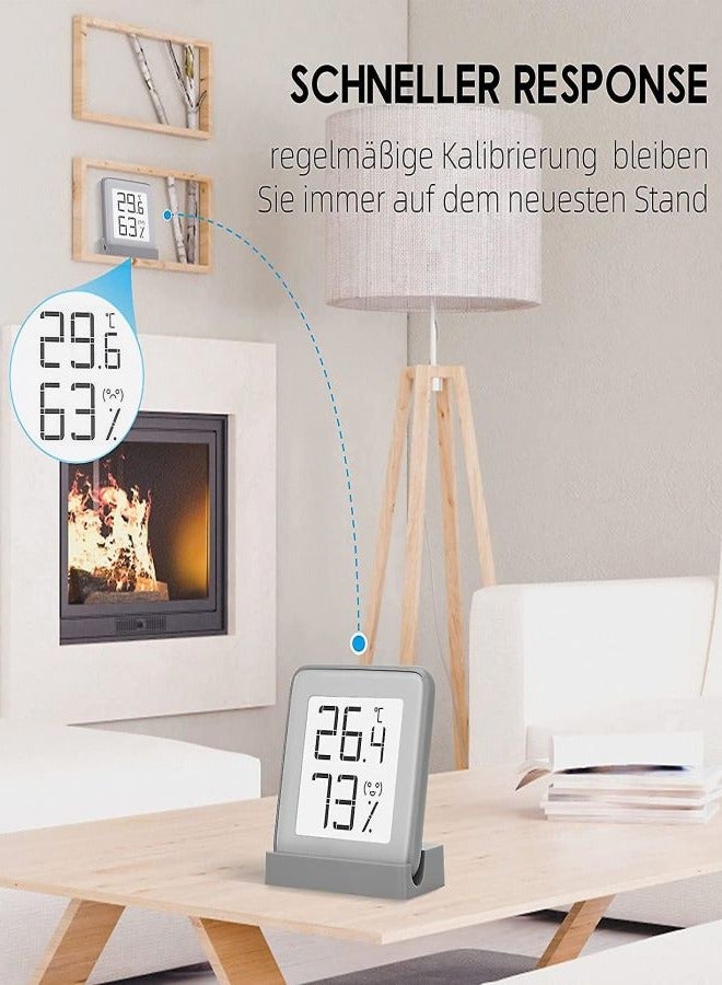 Generic Thermometer Indoor Digital Hygrometer With Lmelle-ink Display And Smart App Bluetooth Gift 1pc  - Image 4