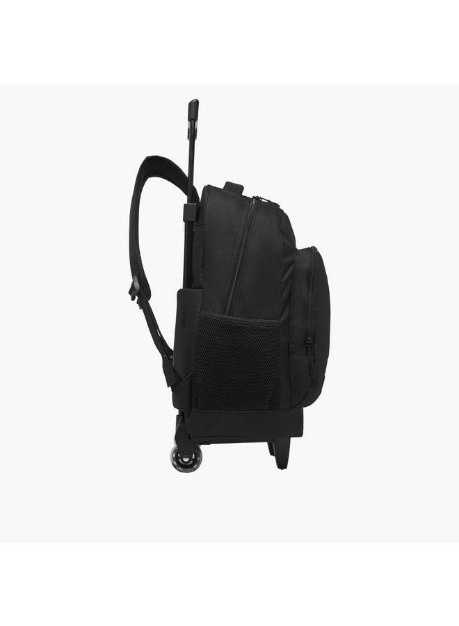 Kappa Boys Logo Print 3-Piece Trolley School Backpack Set - 45x20x30 cm  - Image 5