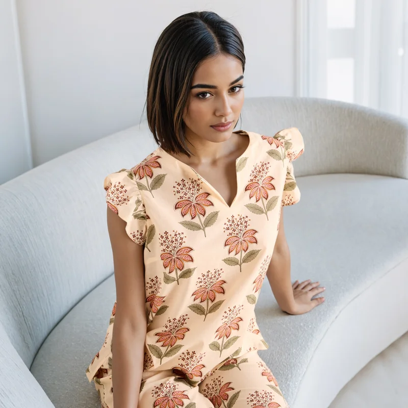 Splash FAV Printed Pyjama Set
