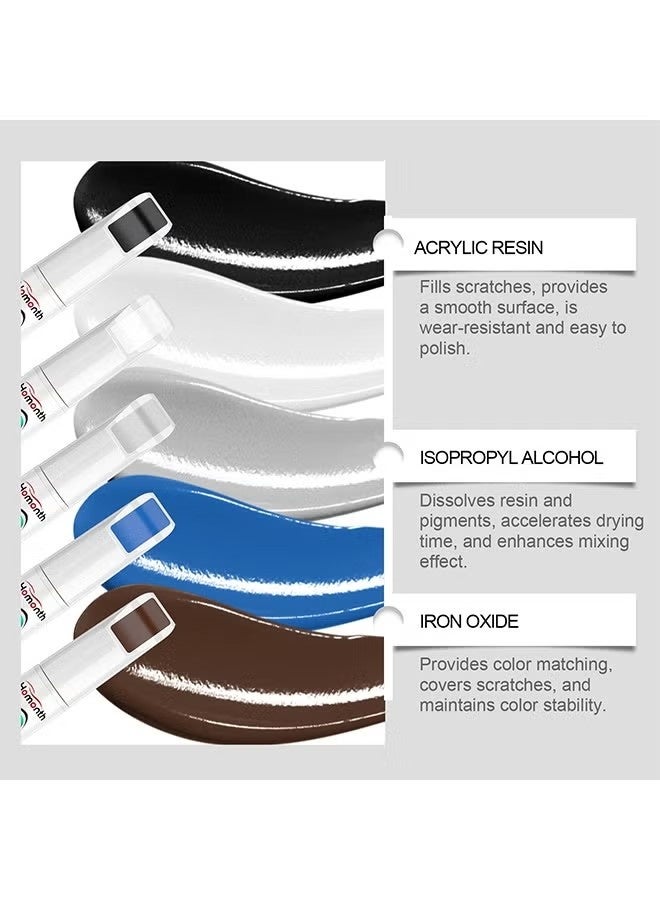 Homonth Car Scratch Repair Pen 15ml, Touch Up Paint for Cars, 2 in 1 Car Touch Up Paint Erase Car Scratches Pen for Vehicles, Quick & Easy to Repair Car Paint, Paint for Scratch Repair Various Cars, White - Image 4