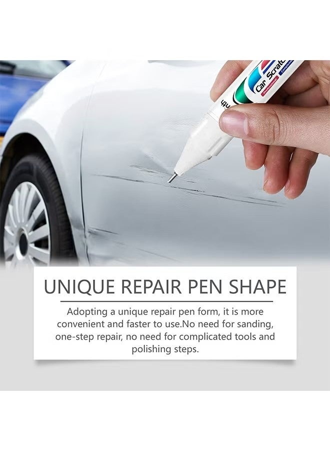 Homonth Car Scratch Repair Pen 15ml, Touch Up Paint for Cars, 2 in 1 Car Touch Up Paint Erase Car Scratches Pen for Vehicles, Quick & Easy to Repair Car Paint, Paint for Scratch Repair Various Cars, White - Image 5