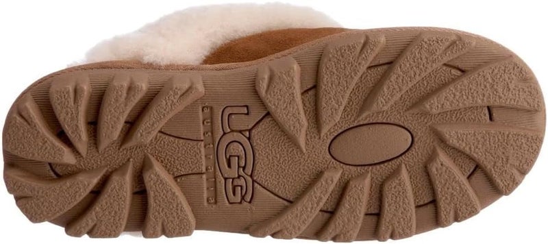 UGG Women's Coquette Slipper in Chestnut - Soft Sheepskin Indoor/Outdoor Slippers - Image 4