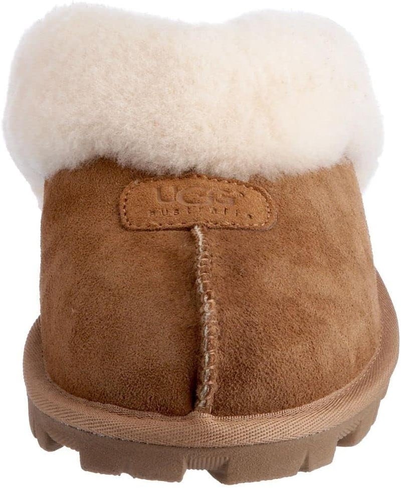 UGG Women's Coquette Slipper in Chestnut - Soft Sheepskin Indoor/Outdoor Slippers - Image 2