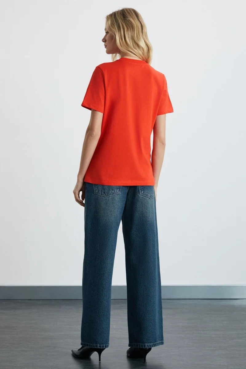 GRIMELANGE Aline Women's Red T-Shirt