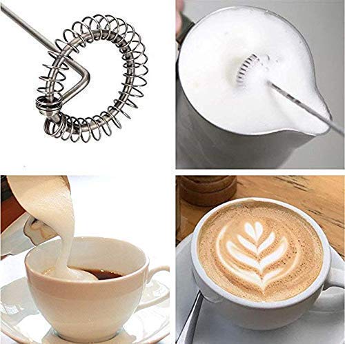Vardan Enterprise Vardan Enterprise Milk Frother Electric Foam Maker Coffee Beater Mixer Froth Whisker Latte Maker for MilkCoffeeEggCafe LatteEspressoCappuccinoLassiSalad Use 15 AMPS Cell  - Image 2