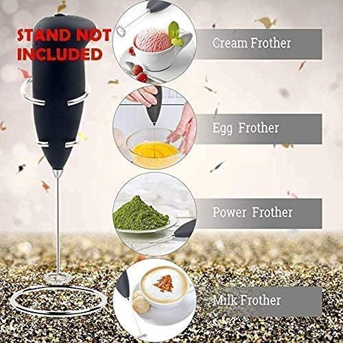 Vardan Enterprise Vardan Enterprise Milk Frother Electric Foam Maker Coffee Beater Mixer Froth Whisker Latte Maker for MilkCoffeeEggCafe LatteEspressoCappuccinoLassiSalad Use 15 AMPS Cell  - Image 5