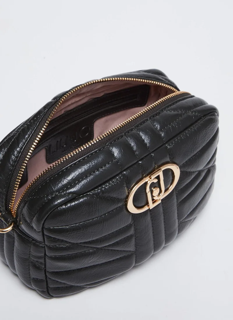 Liu Jo Green quilted crossbody bag