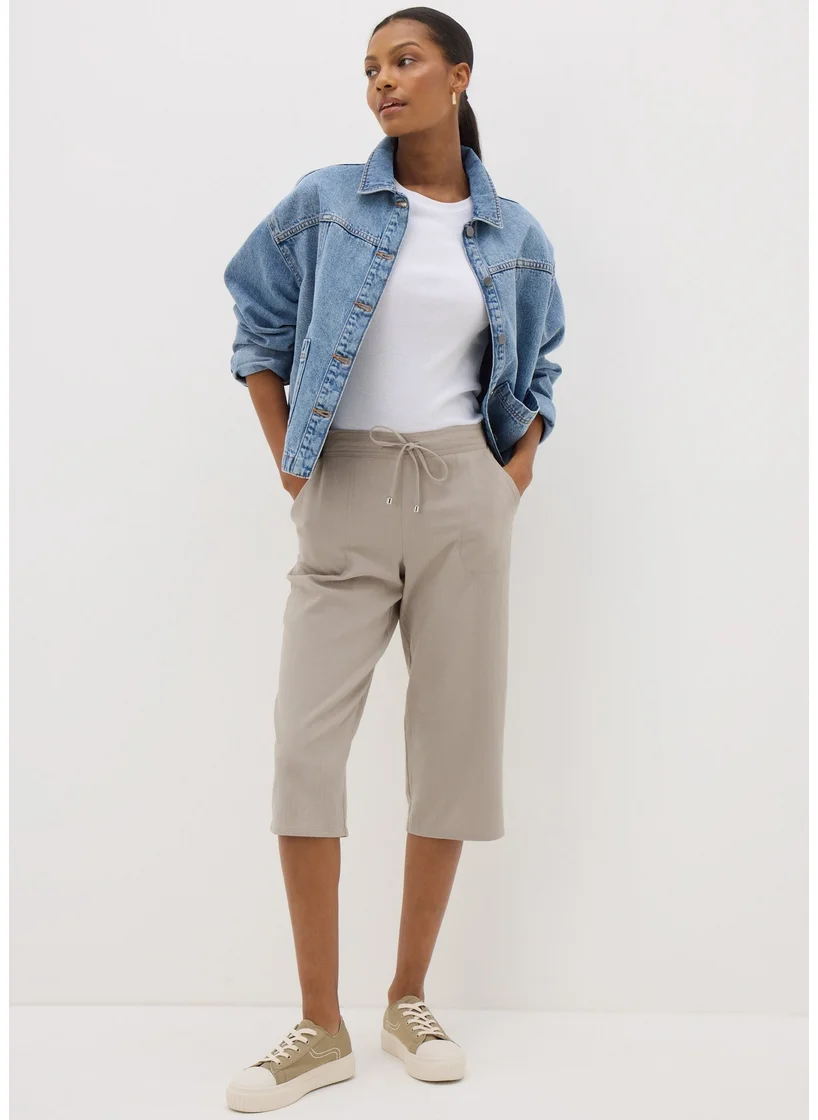 Matalan Stone Cropped Trousers