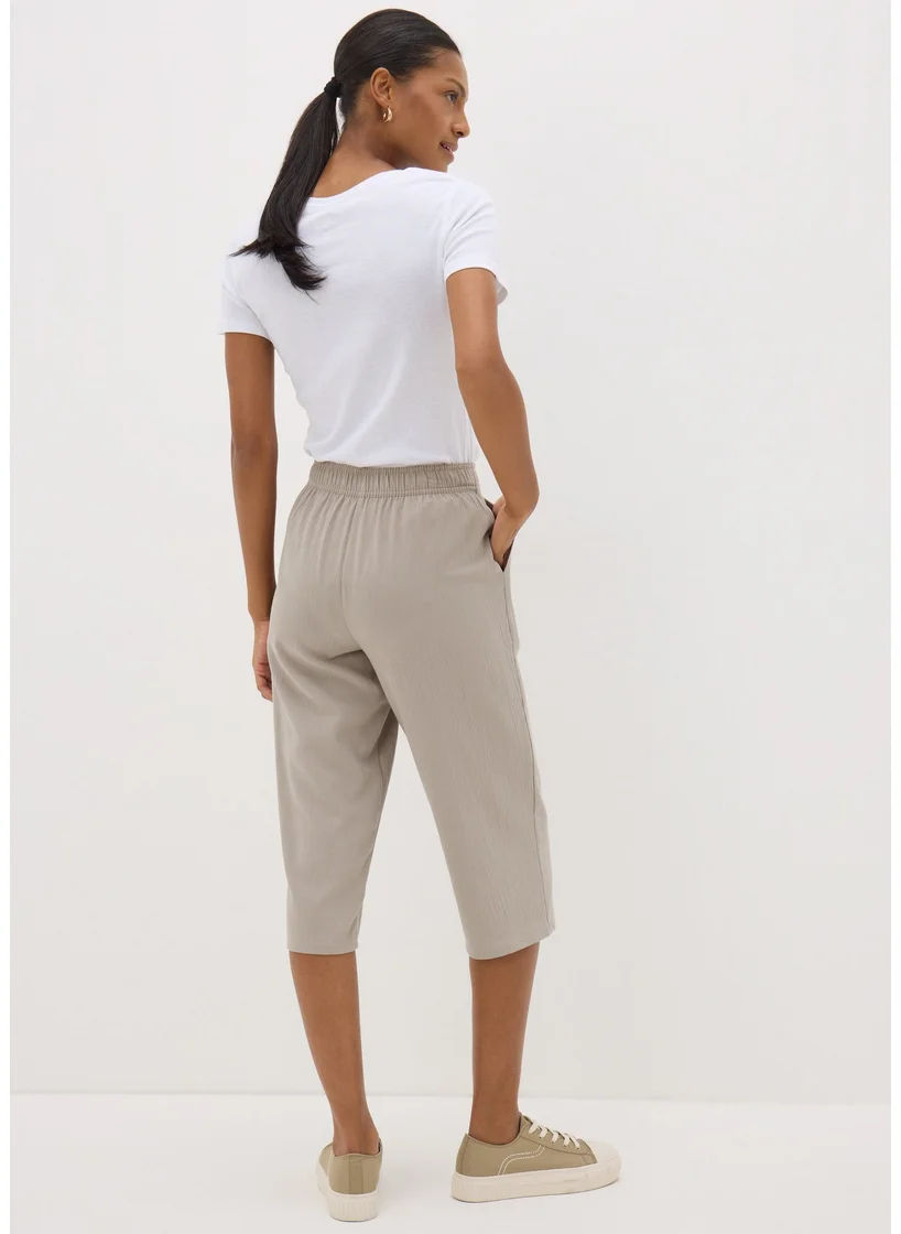 Matalan Stone Cropped Trousers