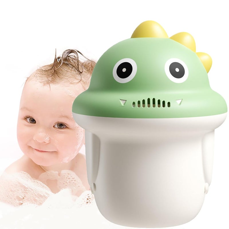 Hiprecky Rinse Shampoo Rinser Baby Rinse Cup Baby Bath Rinser Wash Hair Cup by Protecting Infant Eyes (Green) - Image 3