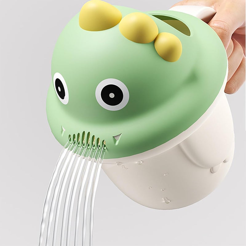Hiprecky Rinse Shampoo Rinser Baby Rinse Cup Baby Bath Rinser Wash Hair Cup by Protecting Infant Eyes (Green) - Image 5
