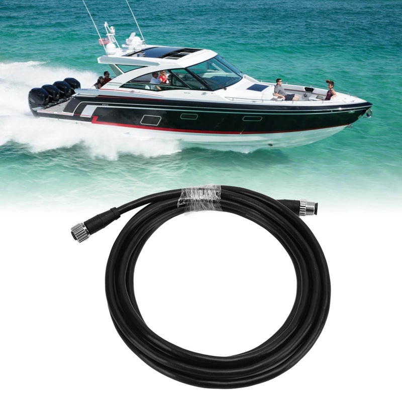 Backbone Drop Cable M12 Male Female Connector 5 Pins Waterproof 3 Meters Long for NMEA 2000 Network - Image 3