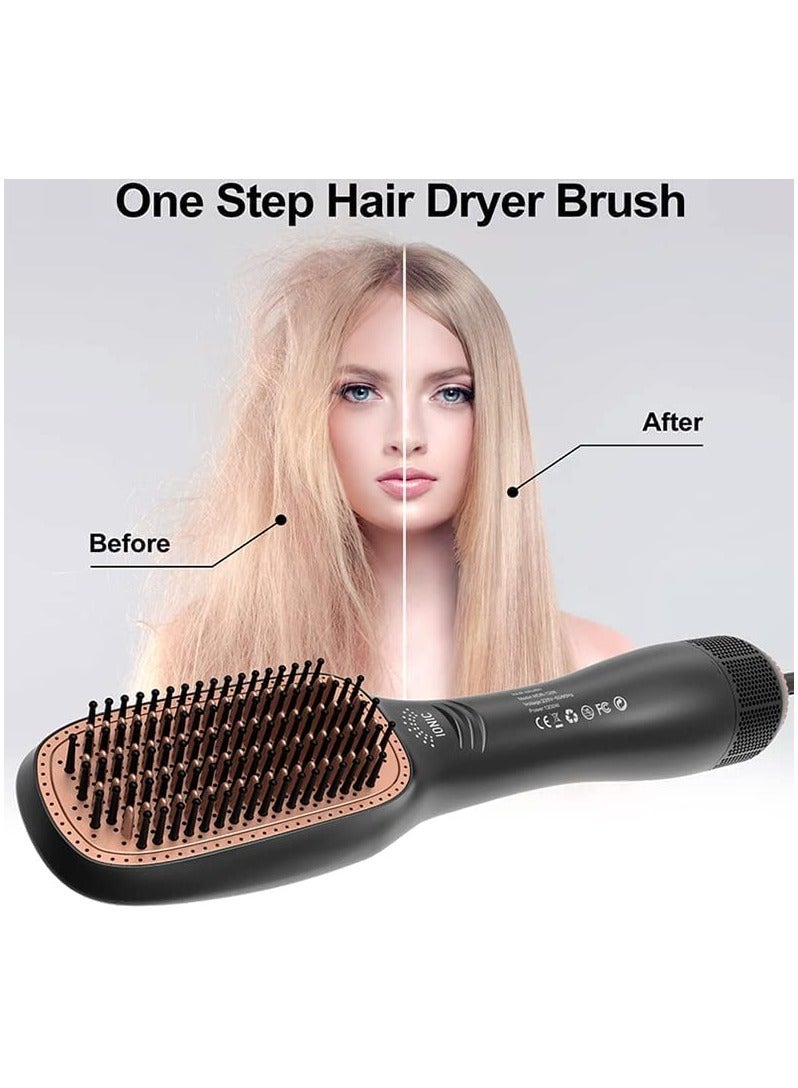 general Hair Dryer Brush 3 in 1 Hot Air Brushes Blow Dryer Brush Hair Comb One Step Electric Hair Brushes Hair Straightener - Image 3