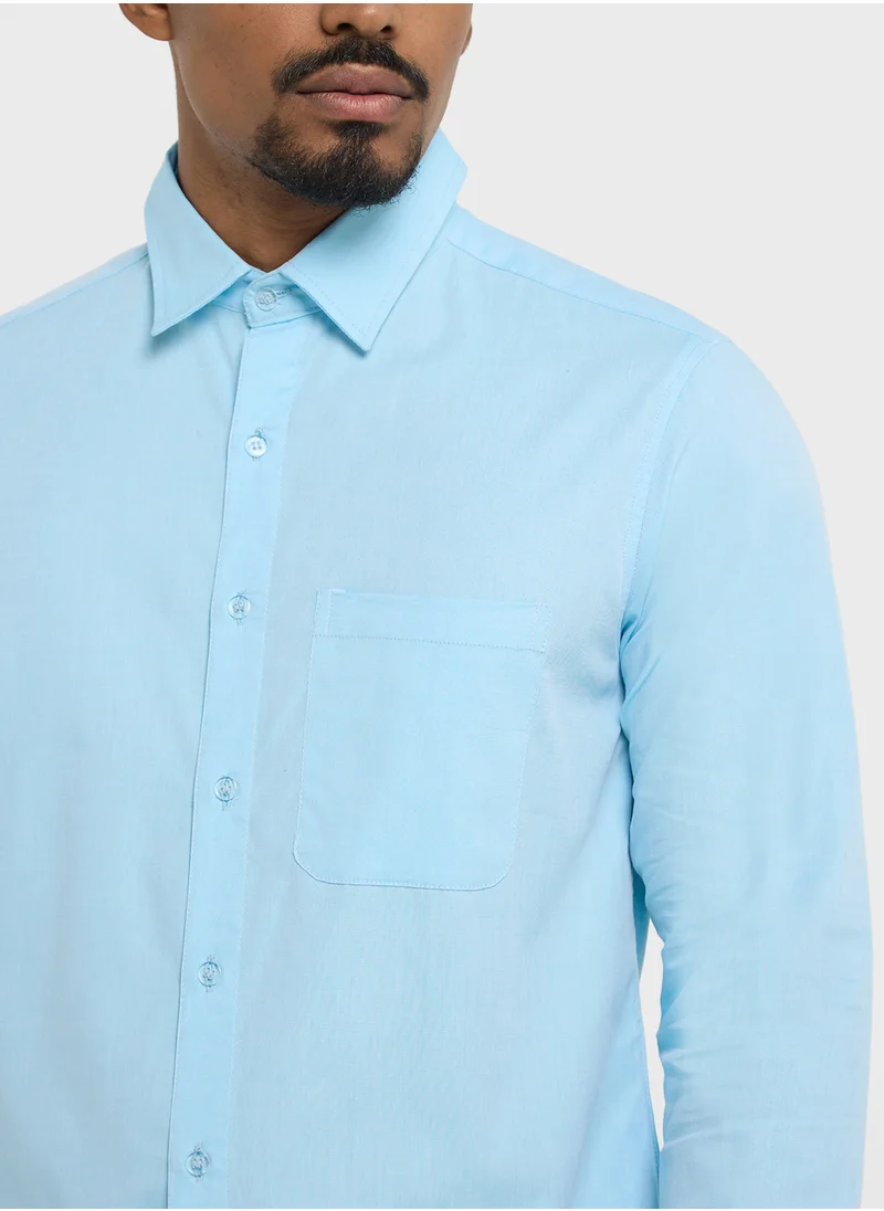 روبرت وود Causal Full Sleeve Shirt