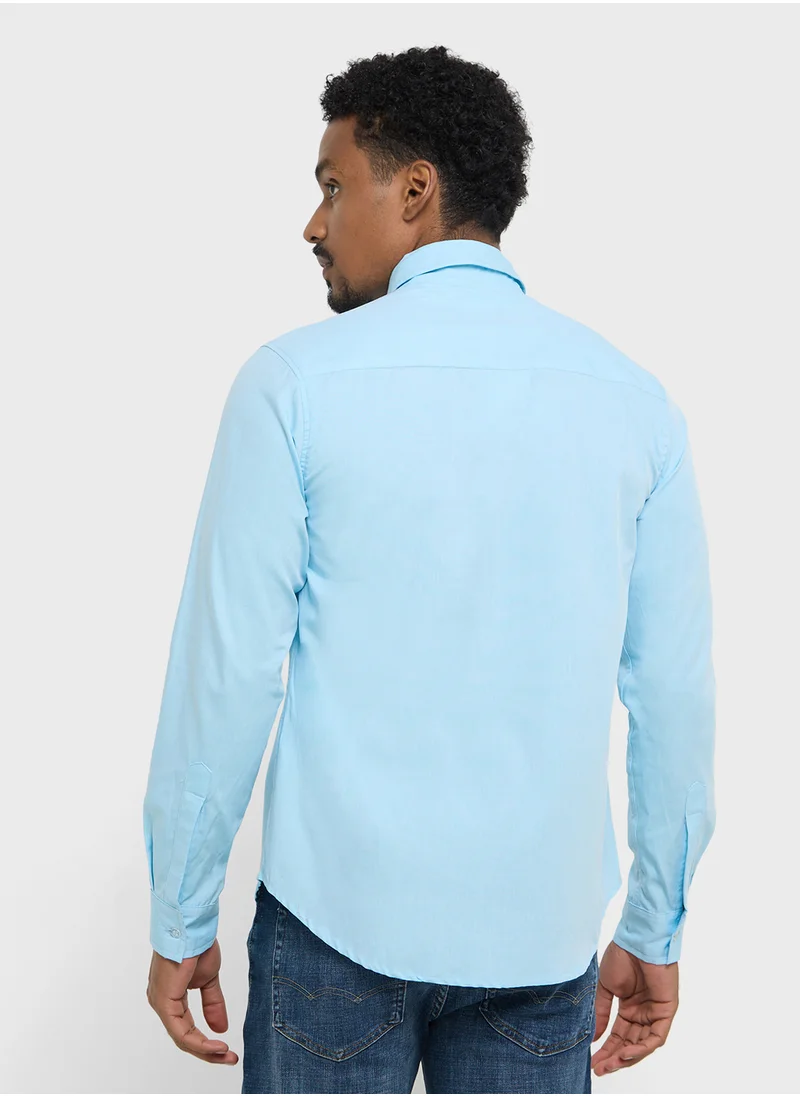 روبرت وود Causal Full Sleeve Shirt