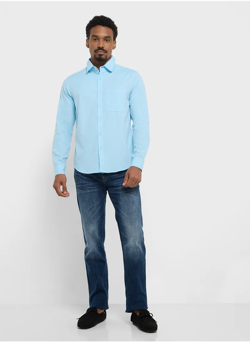 روبرت وود Causal Full Sleeve Shirt