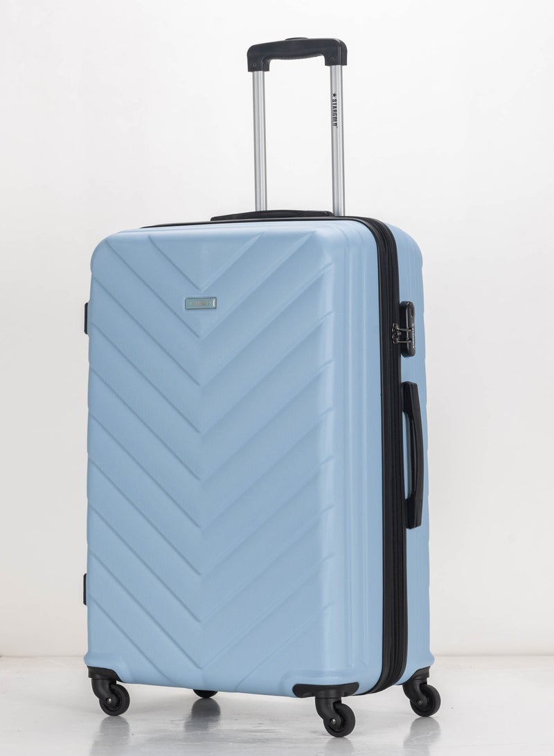 ستارجولد 4 عبوات من عربة أمتعة مقفلة ذات رقم دوار للجانب الصلب - Image 2