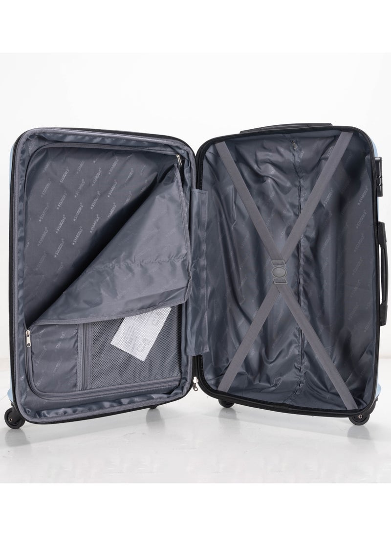 ستارجولد 4 عبوات من عربة أمتعة مقفلة ذات رقم دوار للجانب الصلب - Image 4