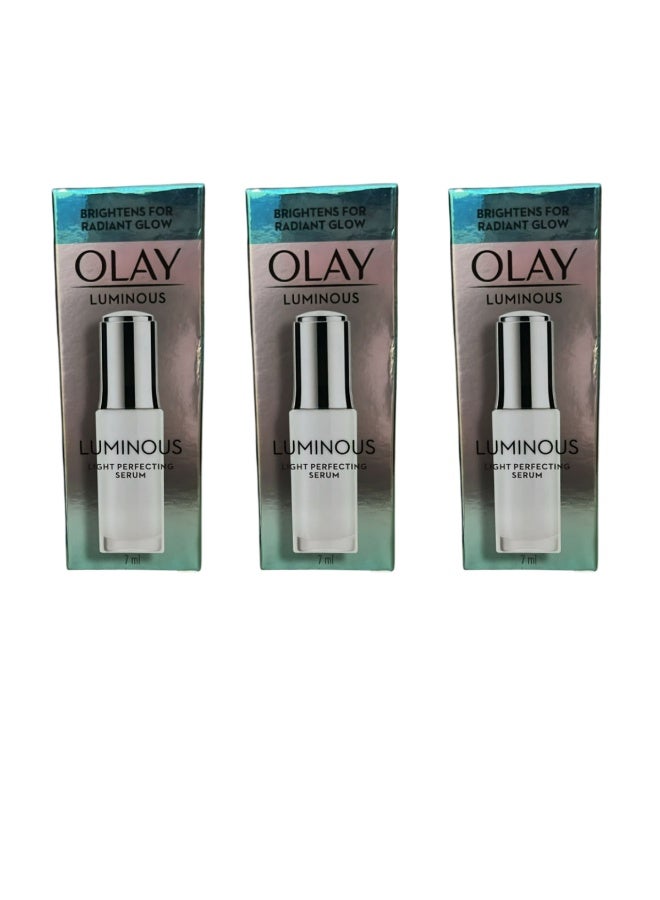 Olay Luminous Light Perfecting Essence Olay Serum Reduce Dark Circles 7 ml 3 pcs