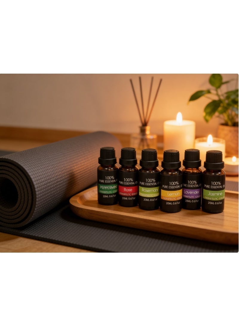 SYXUMLKLS Pure Essentioal Oil Sets Clear (6*20ml) - Image 3