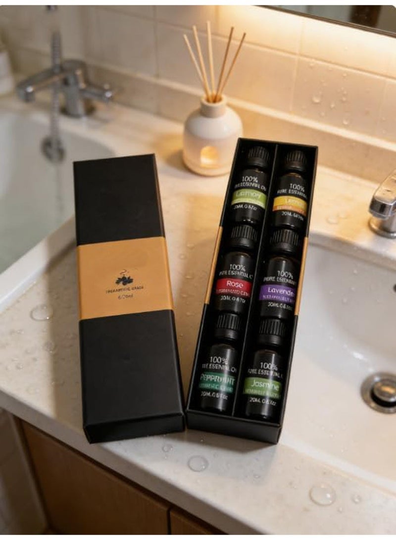 SYXUMLKLS Pure Essentioal Oil Sets Clear (6*20ml) - Image 2