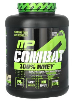 MusclePharm Combat 100% Whey Protein Vanilla 5 lbs (2240 g) 