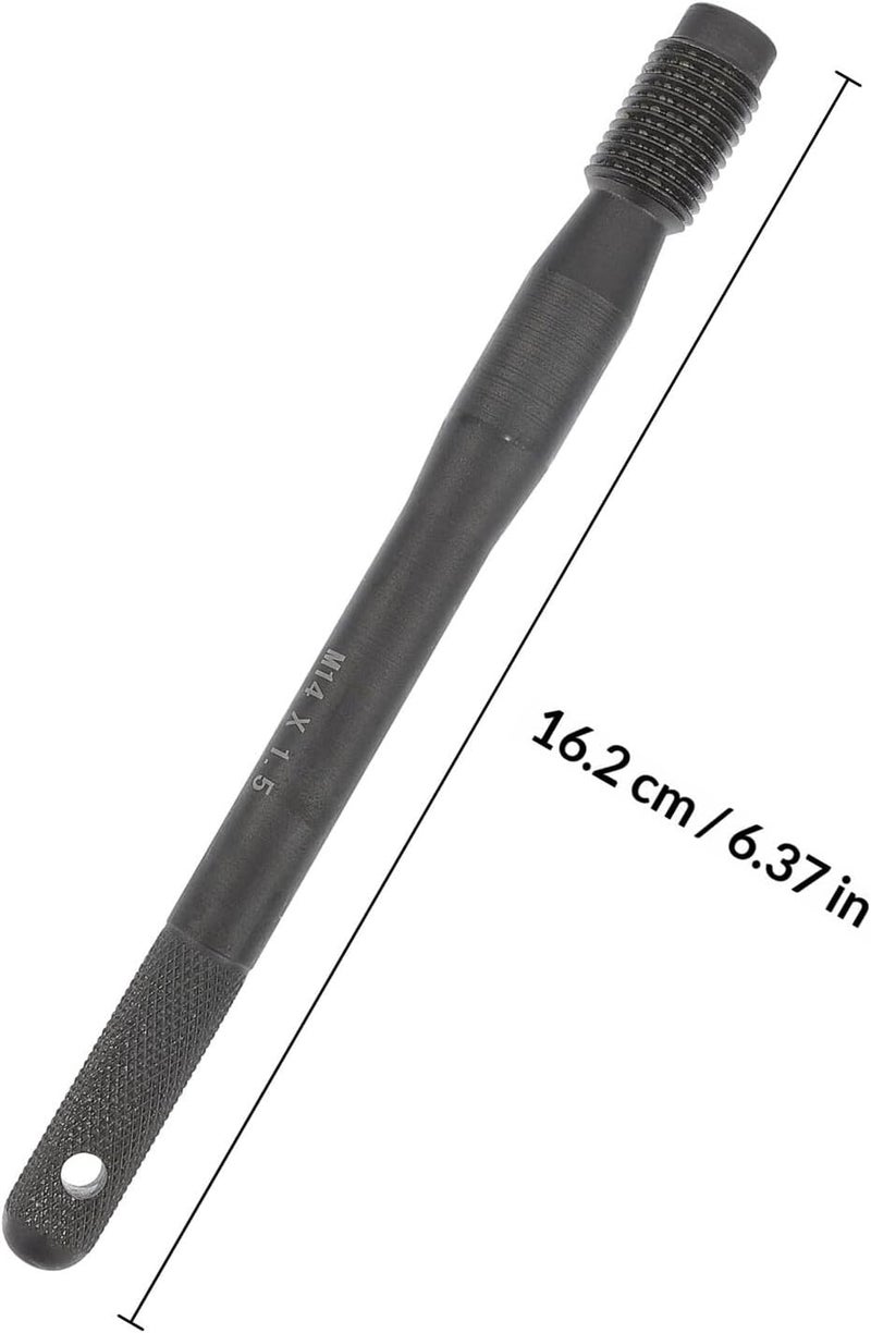 PRETYZOOM دبوس محاذاة العجلات M14x1.5 فولاذي حامل العجلات دبوس تحديد موضع الإطارات لتغيير الإطارات وأداة تحديد موقع السيارة - Image 1